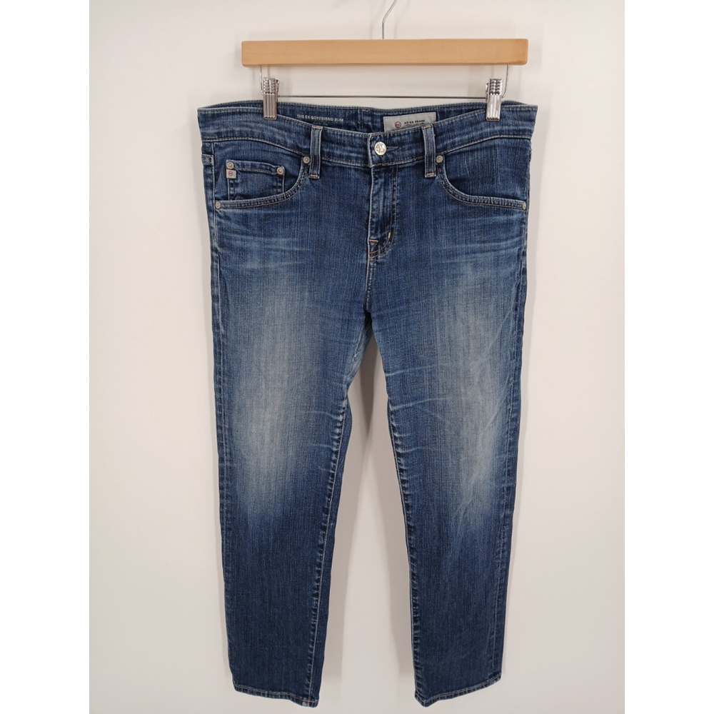 AG Adriano Goldschmied The Ex-Boyfriend Slouchy Slim Jeans Women’s 28R Blue